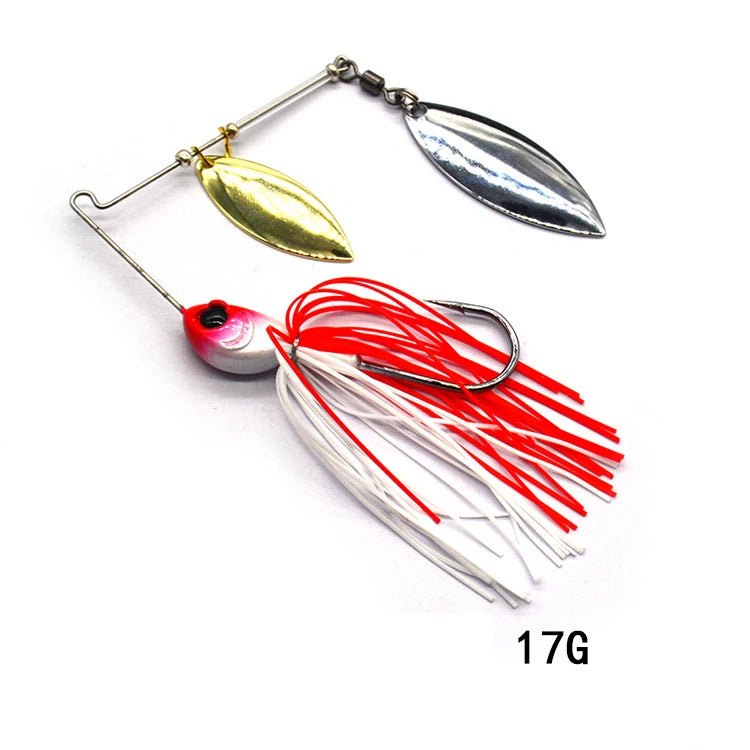1pcs Fishing Lure 12/17g Wobblers Lures Spinner