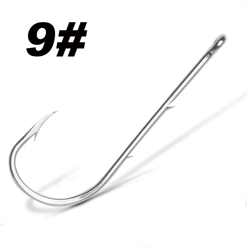 50pcs/lot Long Shank Fishing Hook