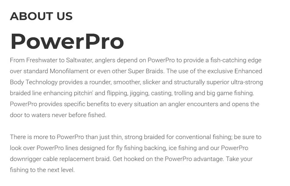 2019 POWER PRO Braided Fishing Line