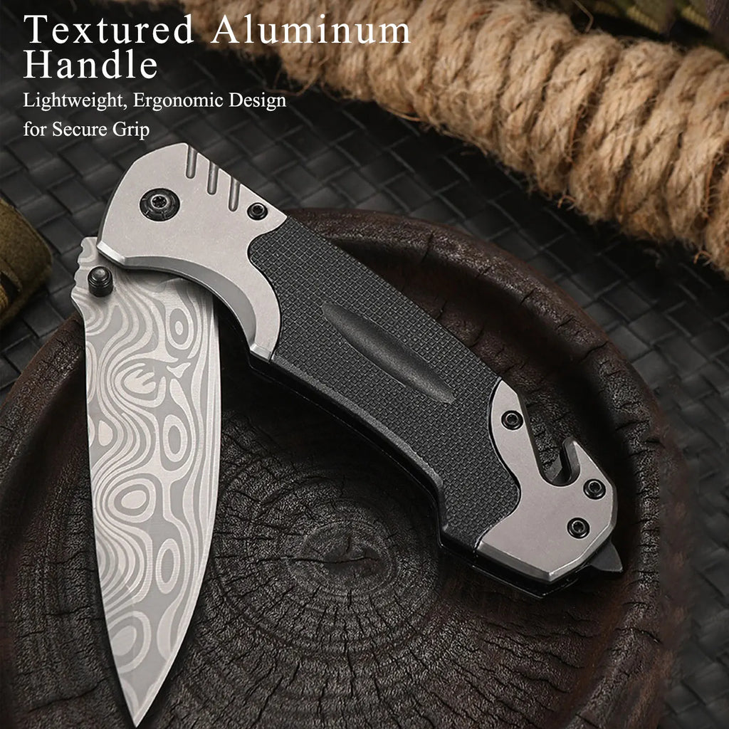Sharp Blade Non-slip Handle Pocket Folding Knives