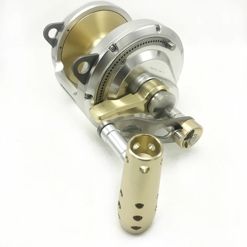 Metal Fishing Reels, All for Goods, Heavy Reel, Low Speed Bait, Big Sea Equipment, Windlass, 30 Kg Tackle, Saltwater Items