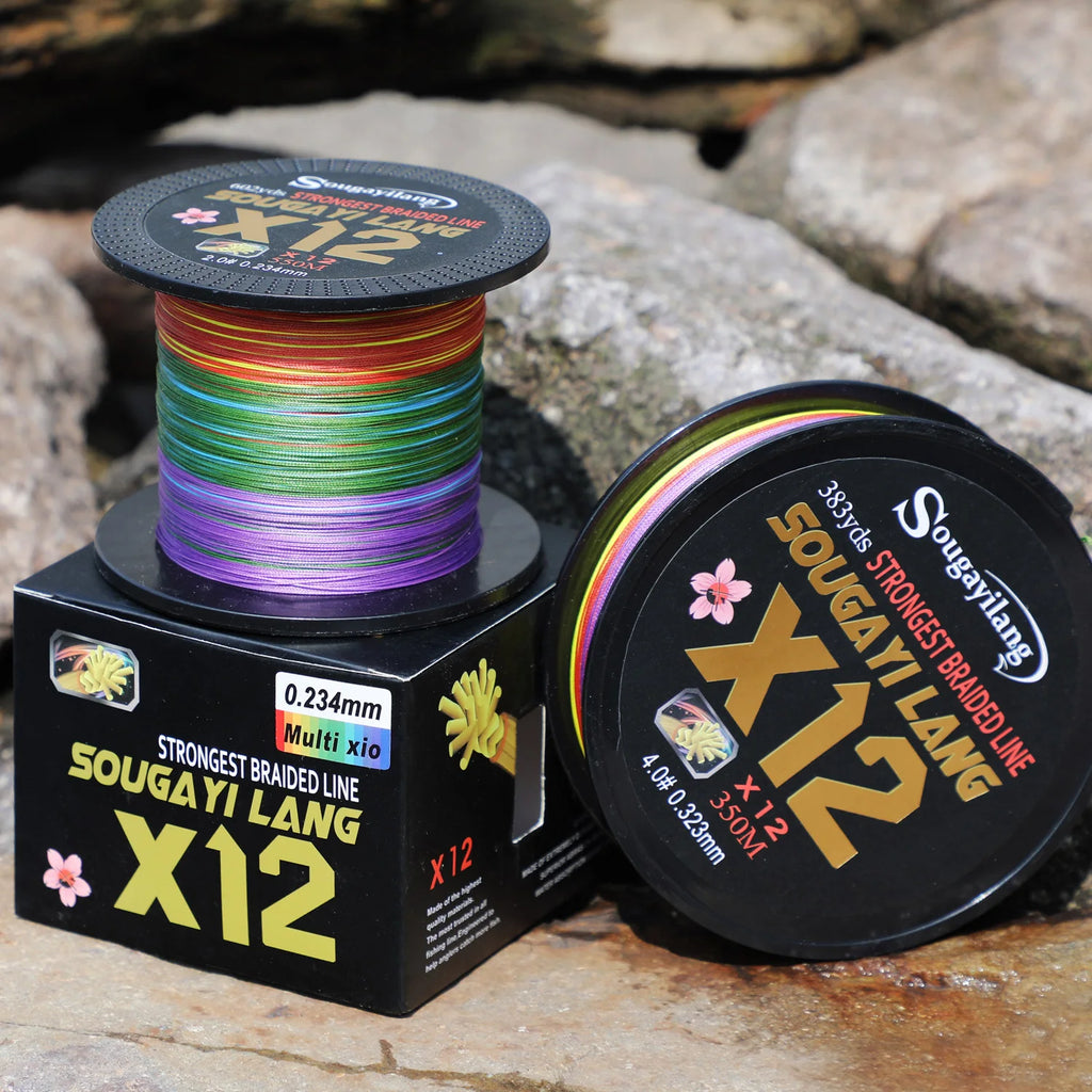 Sougayilang X12 12-strand Braided Fishing Line