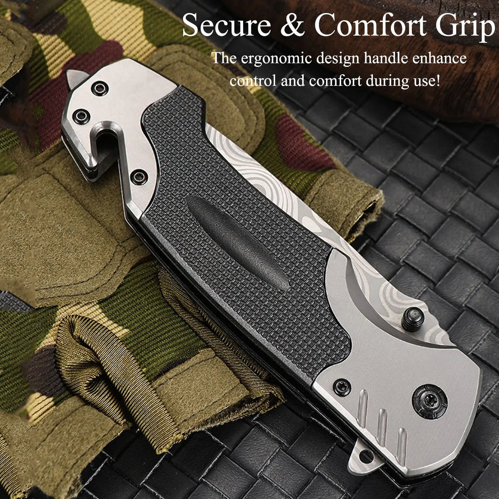 Sharp Blade Non-slip Handle Pocket Folding Knives