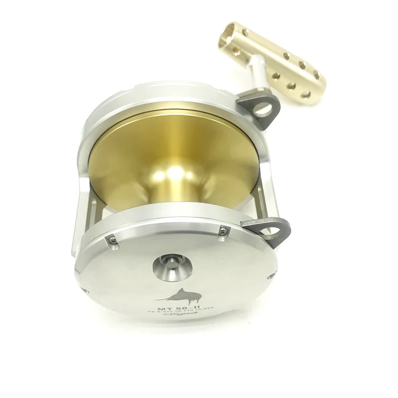 Metal Fishing Reels, All for Goods, Heavy Reel, Low Speed Bait, Big Sea Equipment, Windlass, 30 Kg Tackle, Saltwater Items