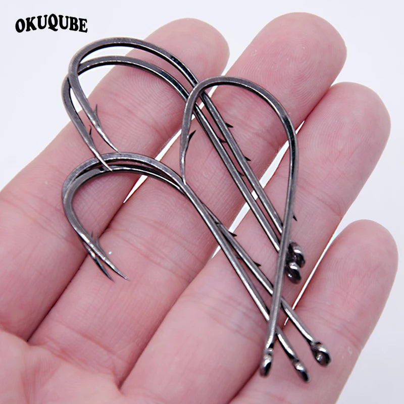 50pcs/lot Long Shank Fishing Hook