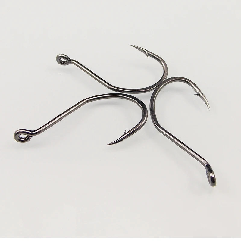 ES Fishing Hook High Carbon Steel Hooks 20PCS 1/0 2/0 3/0 4/0