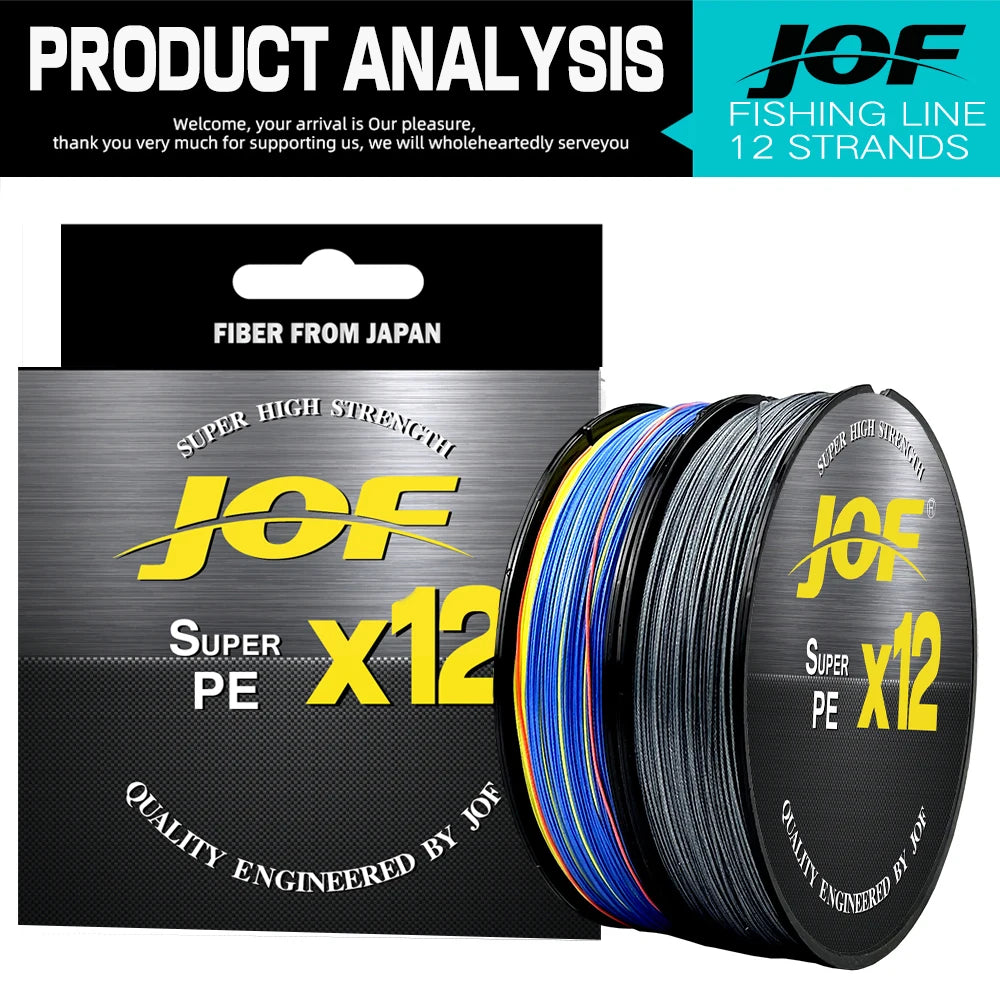 JOF X12  Braided Fishing Line