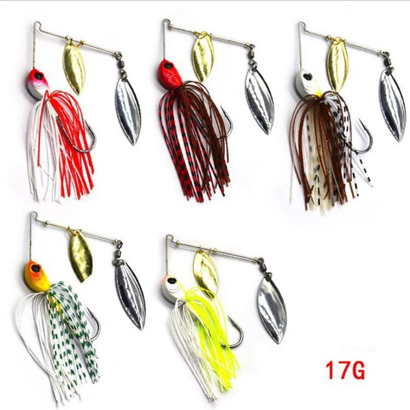 1pcs Fishing Lure 12/17g Wobblers Lures Spinner