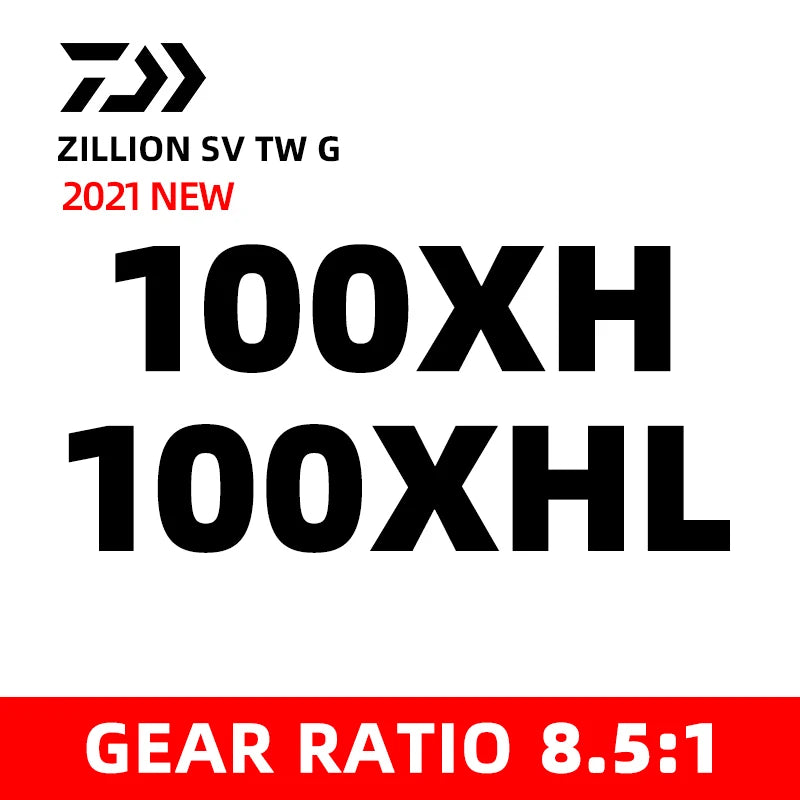 2021 NEW DAIWA ZILLION SV TW G Fishing Reel