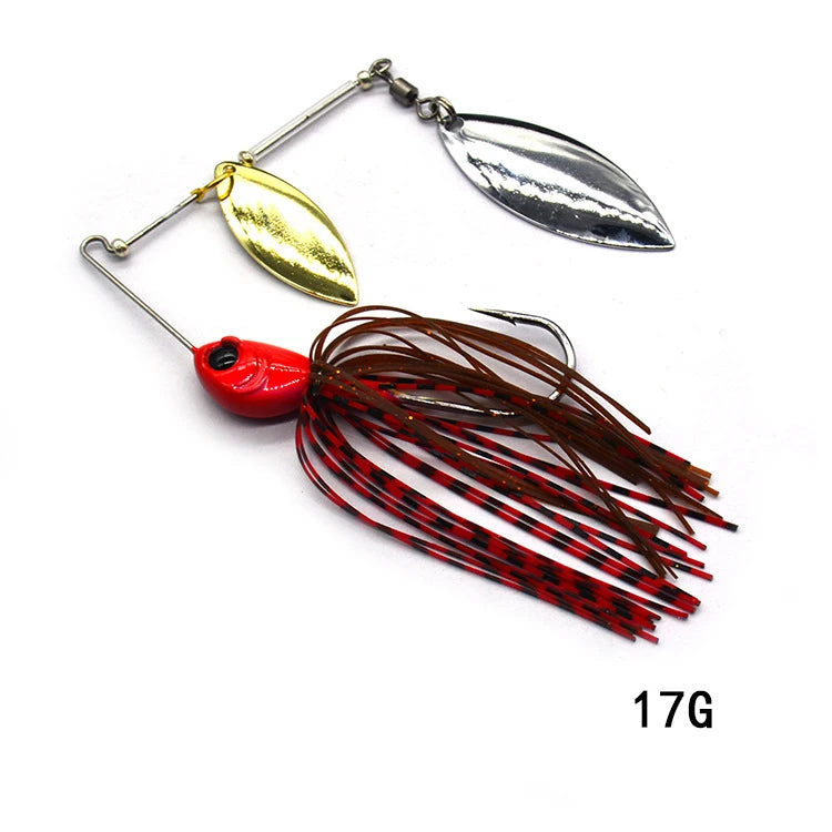 1pcs Fishing Lure 12/17g Wobblers Lures Spinner