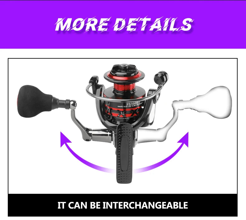 DEUKIO Fishing Reel 2000-7000