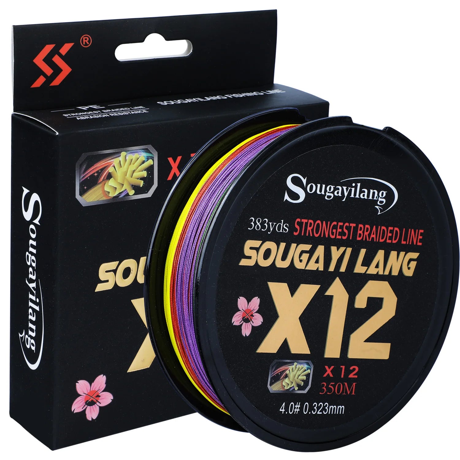 Sougayilang X12 12-strand Braided Fishing Line