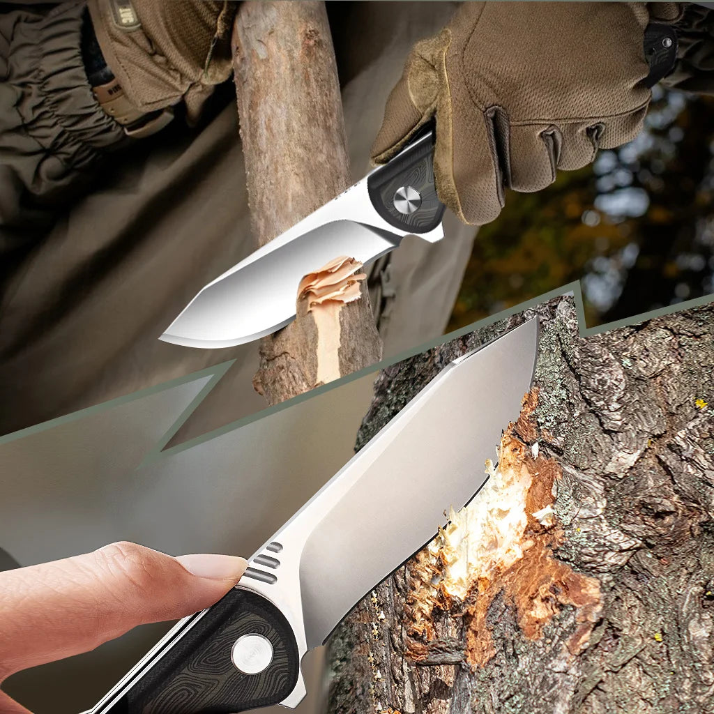 OEM EDC Outdoor G10 Survival Pocket Knife