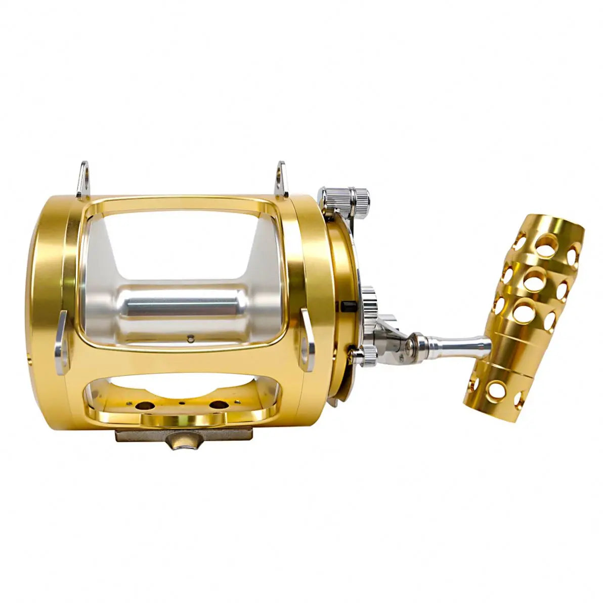 Full Metal 80W Offshore Deep Sea Trolling Fishing Reel 2 Speed Big Game Boat Saltwater Tuna Fishing Reels