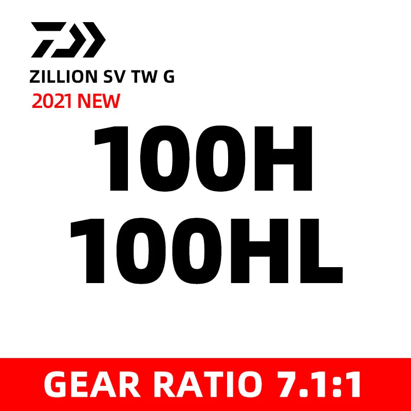 2021 NEW DAIWA ZILLION SV TW G Fishing Reel