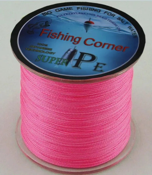 Braided 500m 4Strands Multi Color Line
