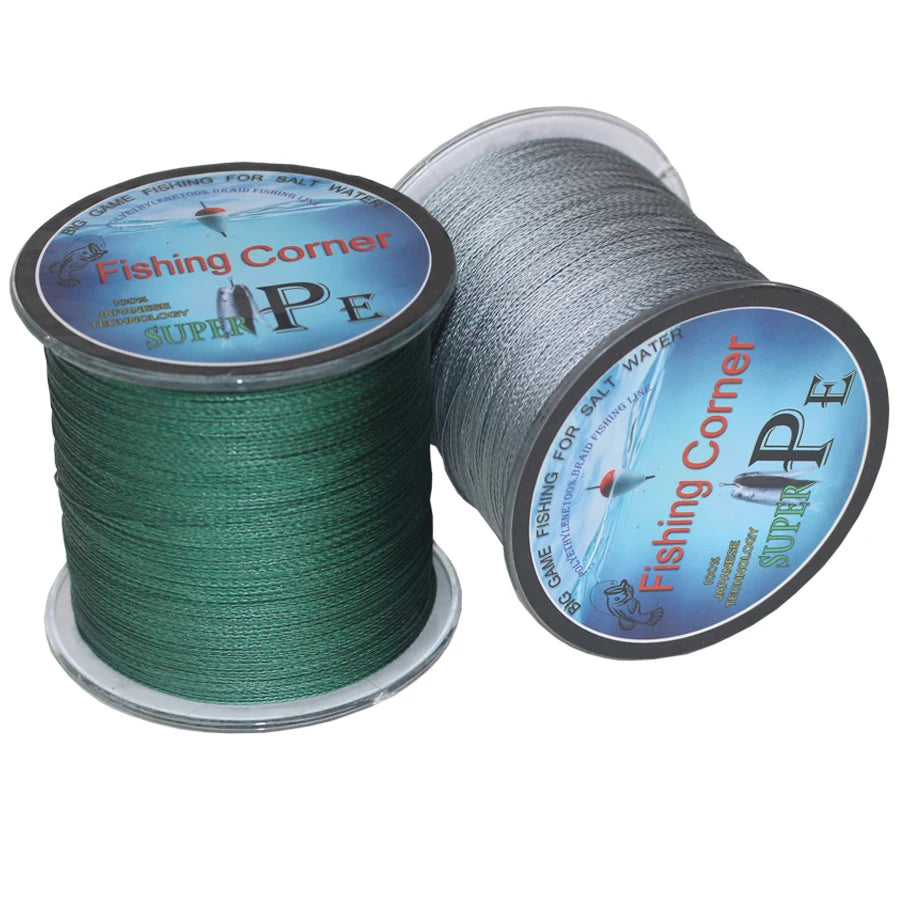 Braided 500m 4Strands Multi Color Line