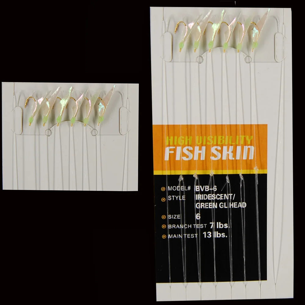 10Packs Saltwater Sabikis