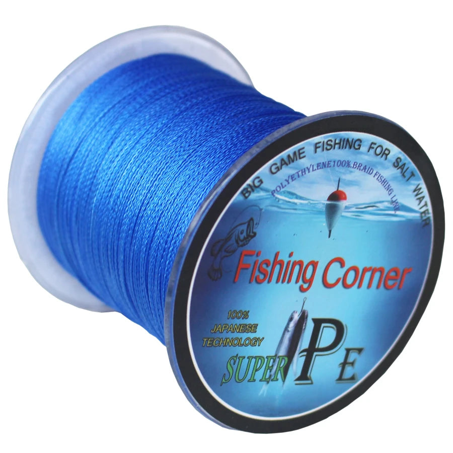 Braided 500m 4Strands Multi Color Line