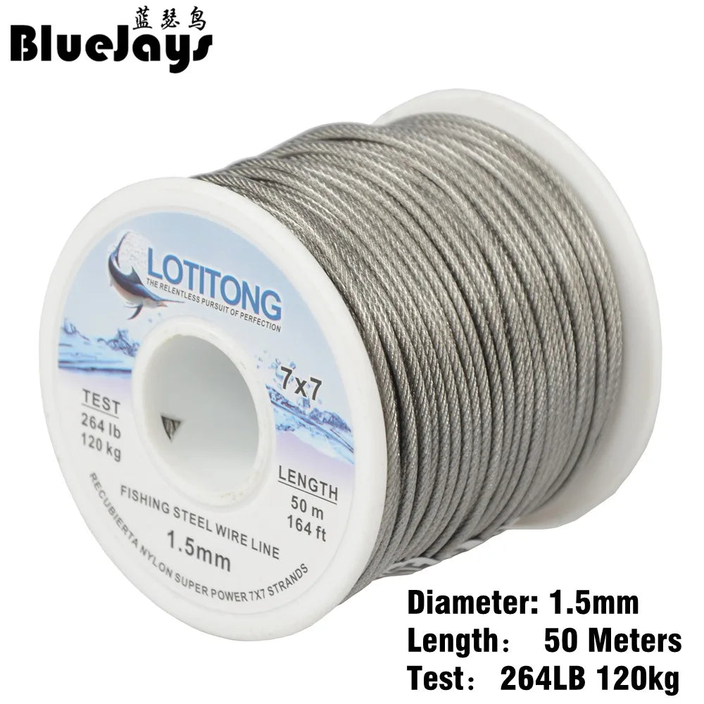 Super Power Fishing Steel Wire Line