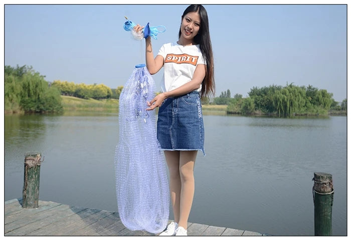 1.2-3.6m With Sinker or Without Sinker Catch Fishing Net