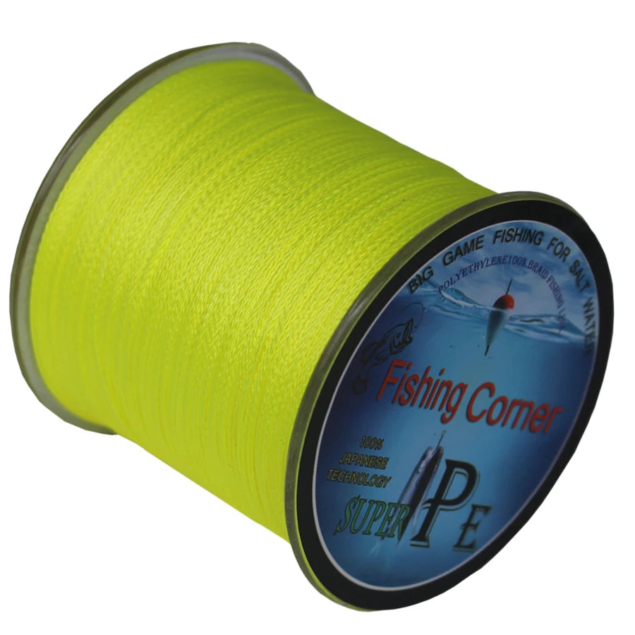 Braided 500m 4Strands Multi Color Line