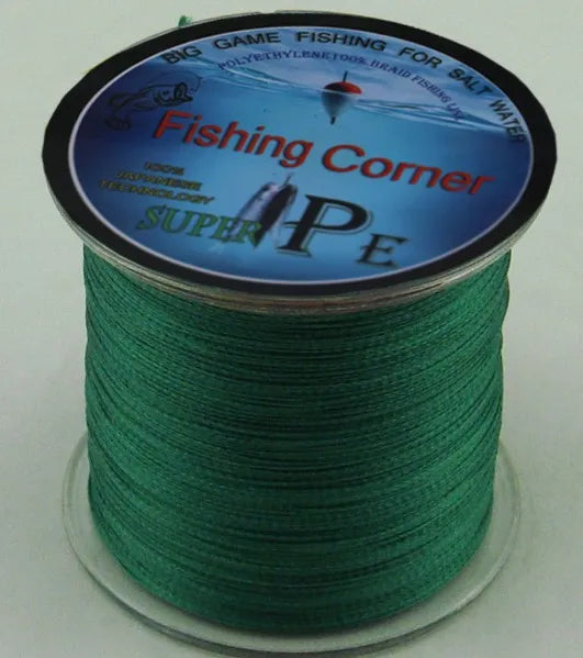 Braided 500m 4Strands Multi Color Line