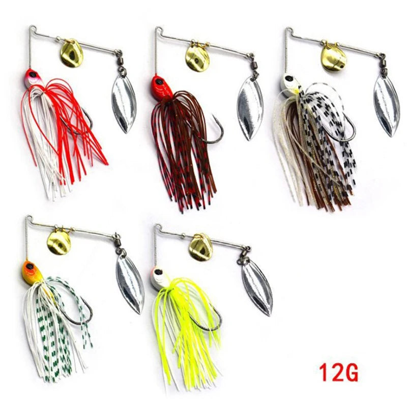 1pcs Fishing Lure 12/17g Wobblers Lures Spinner