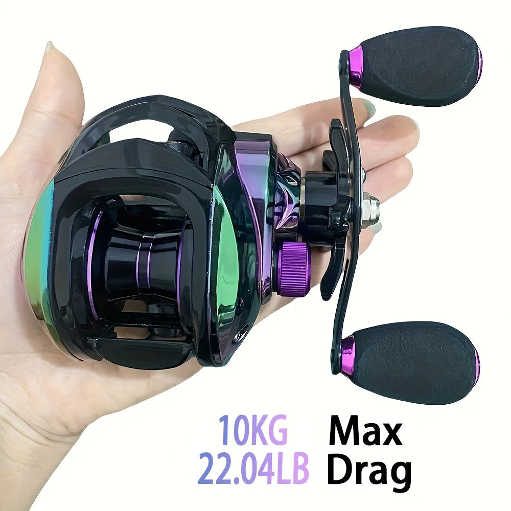 KEKAXI Colorful Seawater Baitcasting Reel Deepsea Fishing Reels