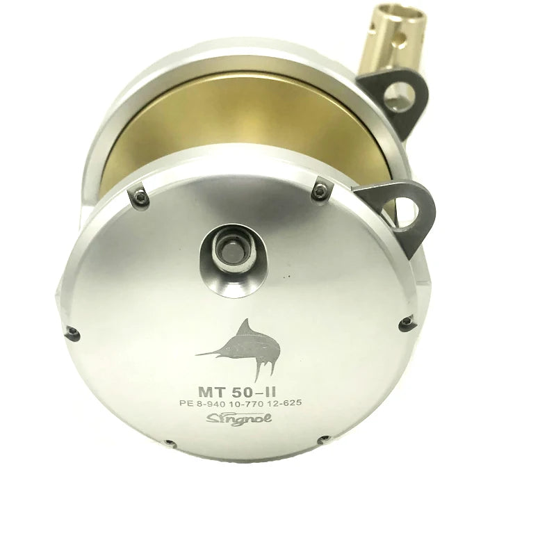 Metal Fishing Reels, All for Goods, Heavy Reel, Low Speed Bait, Big Sea Equipment, Windlass, 30 Kg Tackle, Saltwater Items