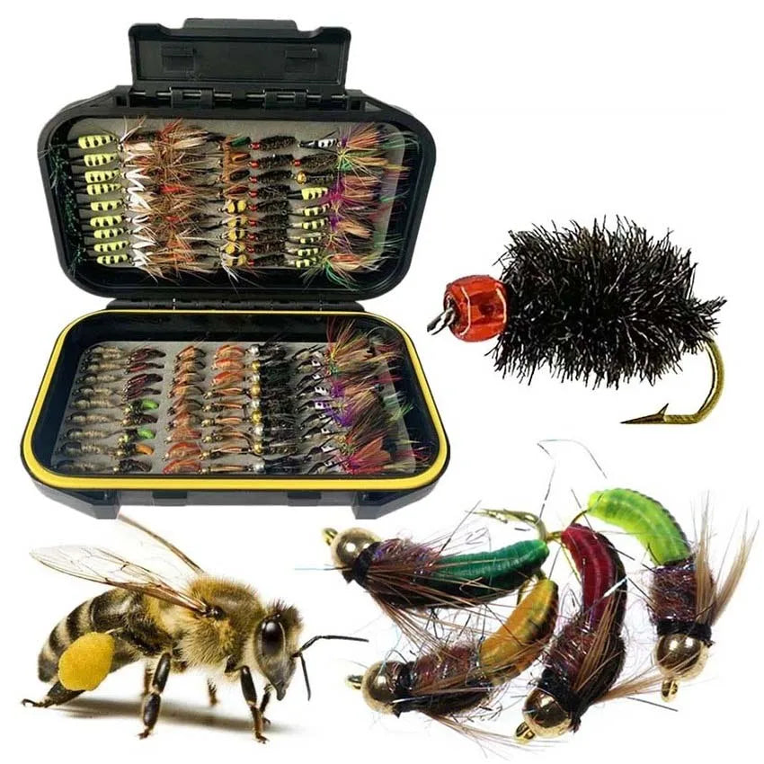 139Pcs Fly Fishing Flies Lures