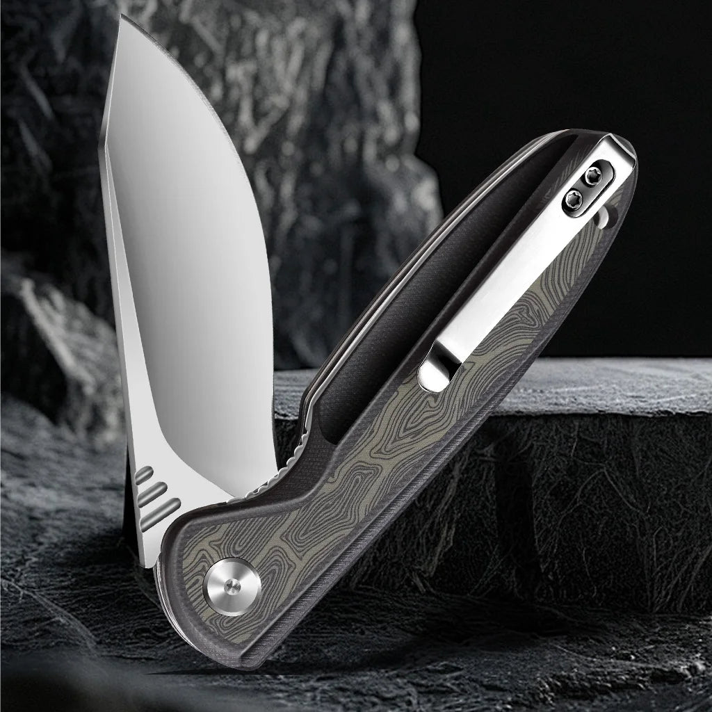 OEM EDC Outdoor G10 Survival Pocket Knife
