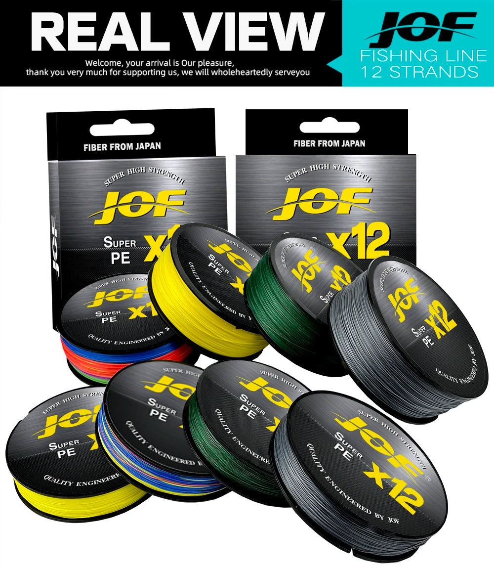 JOF X12  Braided Fishing Line