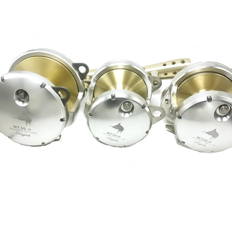 Metal Fishing Reels, All for Goods, Heavy Reel, Low Speed Bait, Big Sea Equipment, Windlass, 30 Kg Tackle, Saltwater Items