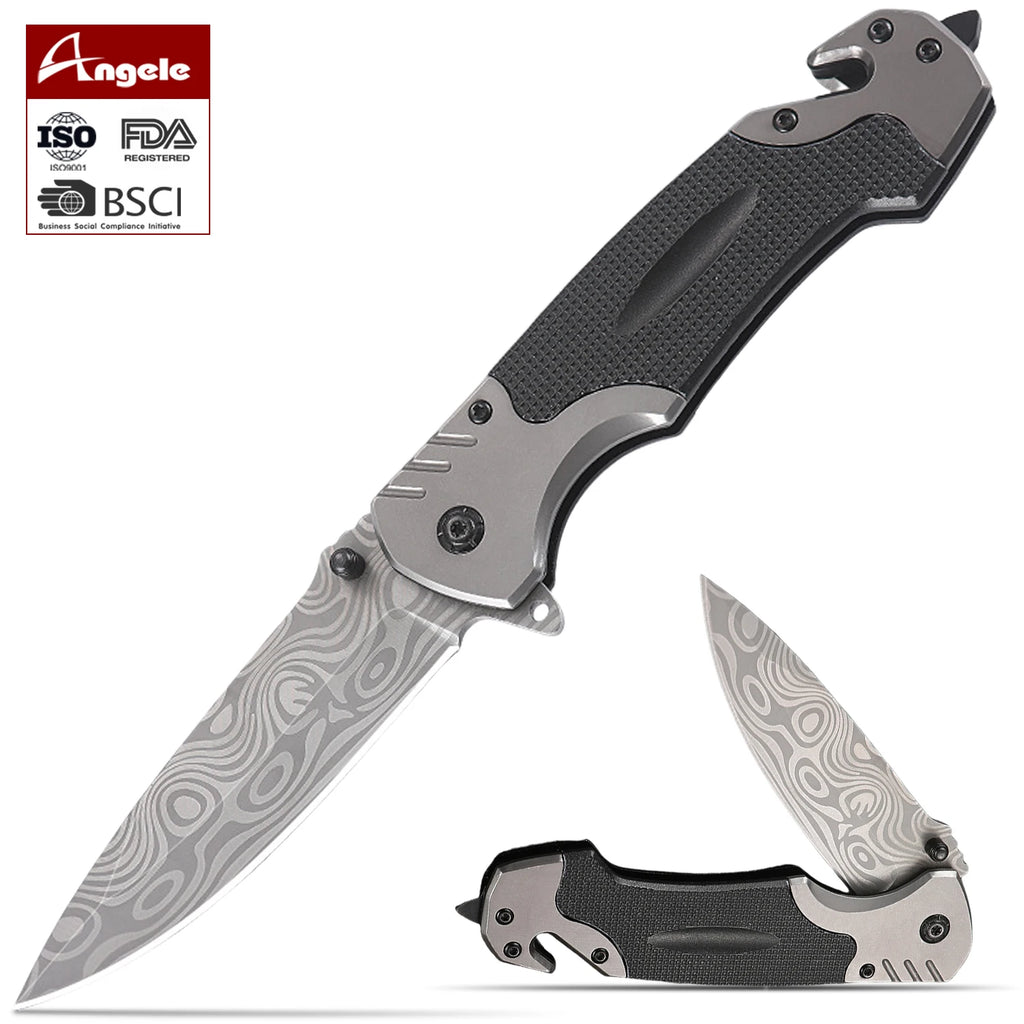 Sharp Blade Non-slip Handle Pocket Folding Knives