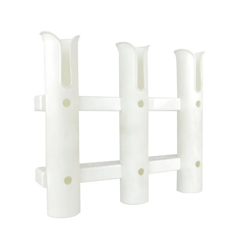 1 Piece Black Or White Plastic Fishing Rod Pole Holder