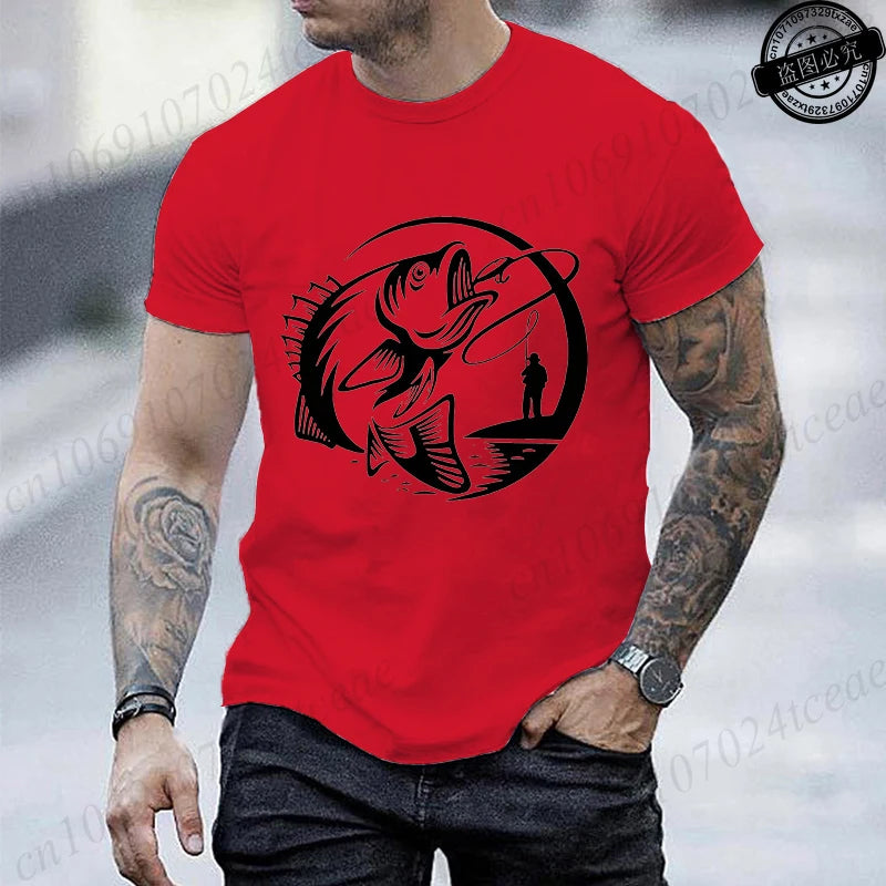 Fishing Graphic T-Shirt for Men