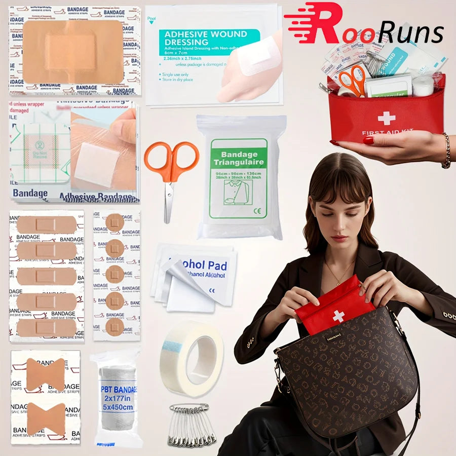 R35PCS Portable First Aid Kit