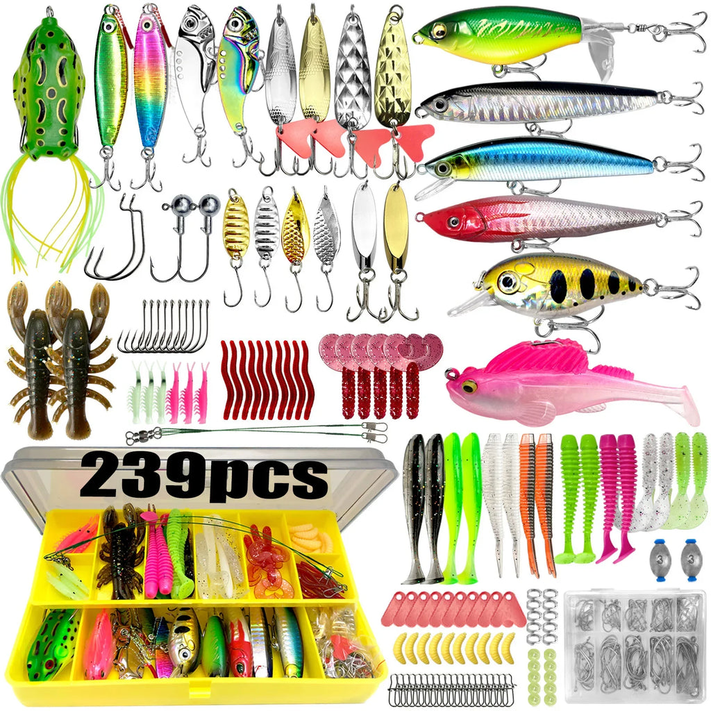 133/83pcs Fishing Lures Kit