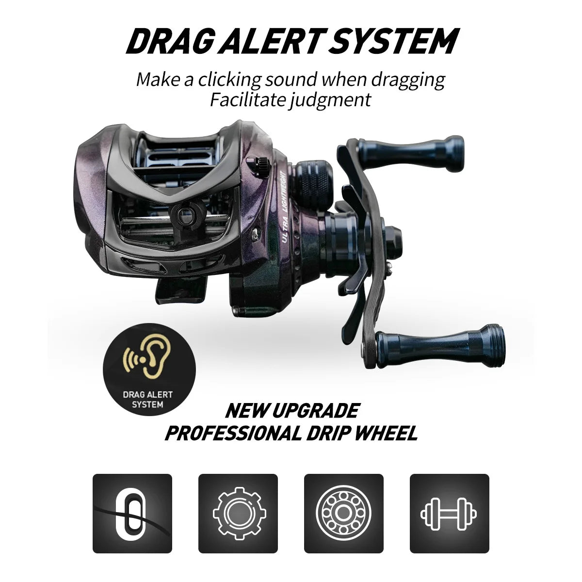 JohnCoo Bait Casting Reel