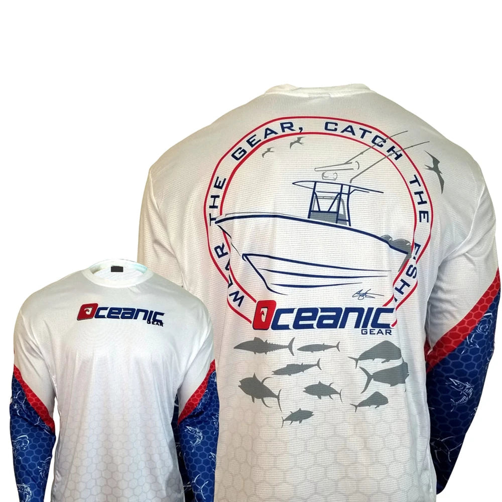 Men's UV Protection Long Sleeve Fishing Shirt