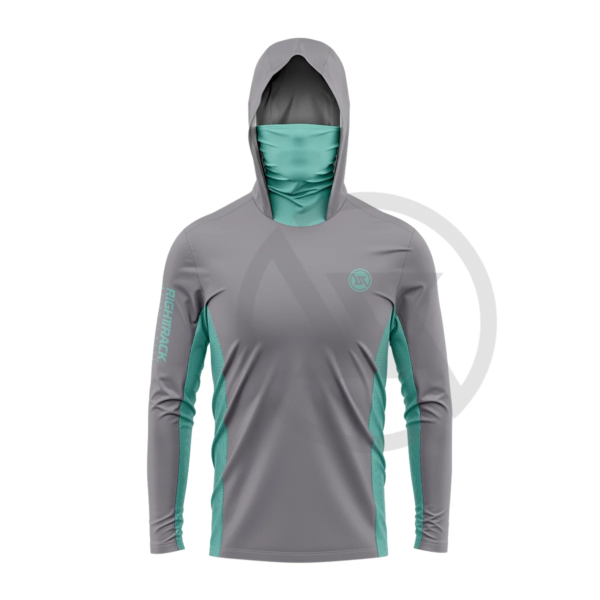 Men's Hooded Fishing Jersey — Long Sleeve, UPF UV Protection