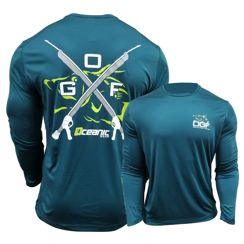 Men's UV Protection Long Sleeve Fishing Shirt