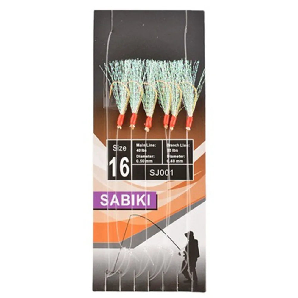 6Pcs/Pack Sabikis