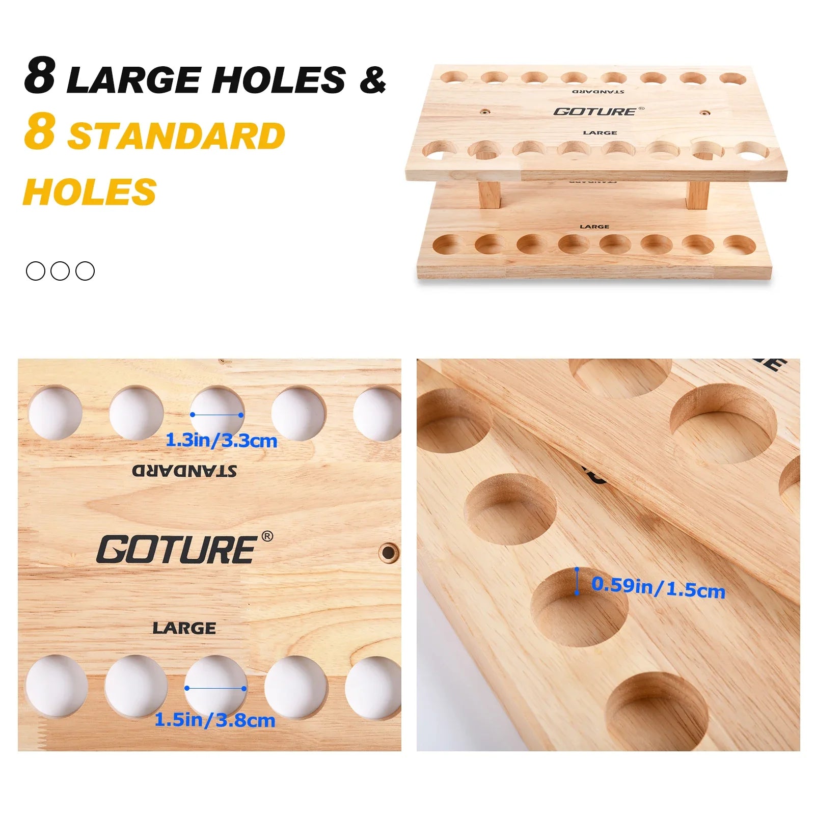 Fishing Rod Holders 16-Rod Rack