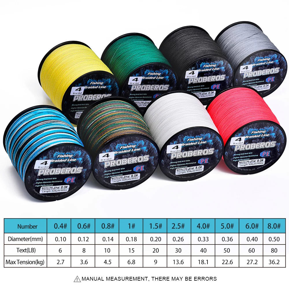 Proberos Braided Fishing Line