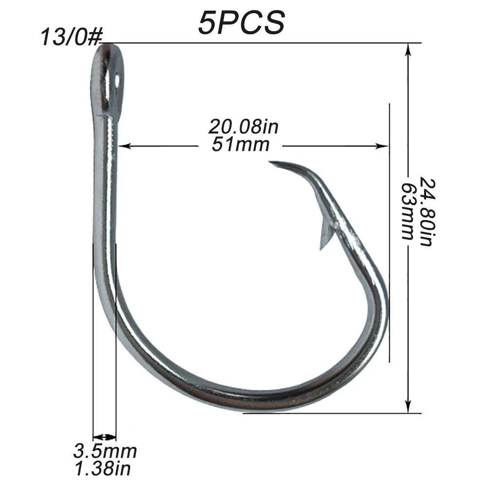 Giant Fishing Hook 5/0-16/0