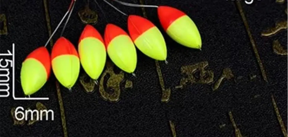 120pcs (20packs)/lot Oval Fishing Float