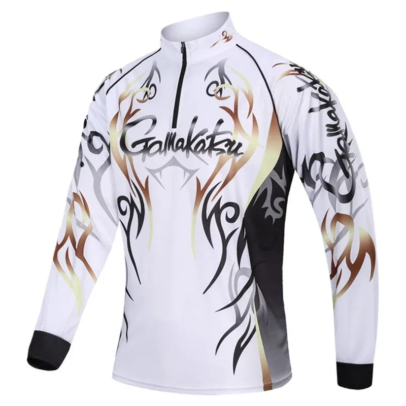 2024 Fishing Clothings Quick Dry Sun Protection Fishing Shirts Anti-UV Camping Hiking Clothes Fishing Jerseys
