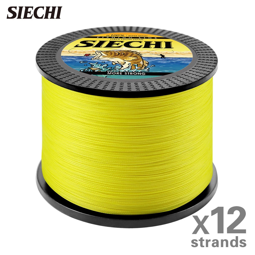 12 Strands Braided Fishing Line